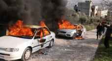 Settlers set fire to vehicle in Ramallah, intensify raids in West Bank