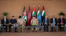 PHOTOS - King meets with military retirees, pays tribute to martyrs