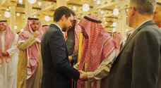 PHOTOS - Crown Prince Attends funeral of Princess Rajwa's father