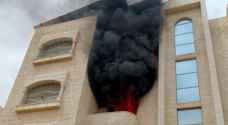 Family of seven rescued from apartment fire in Aqaba