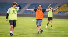PHOTOS - Crown Prince joins national football team training ahead of crucial qualifying match
