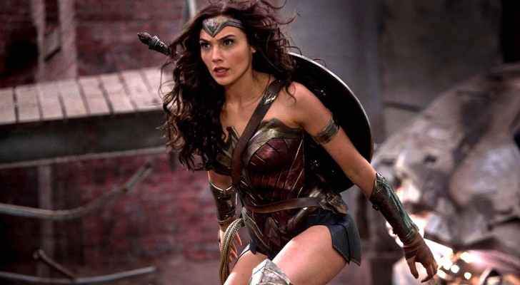 Gal Gadot in her leading role as the superhero Wonder Woman. 