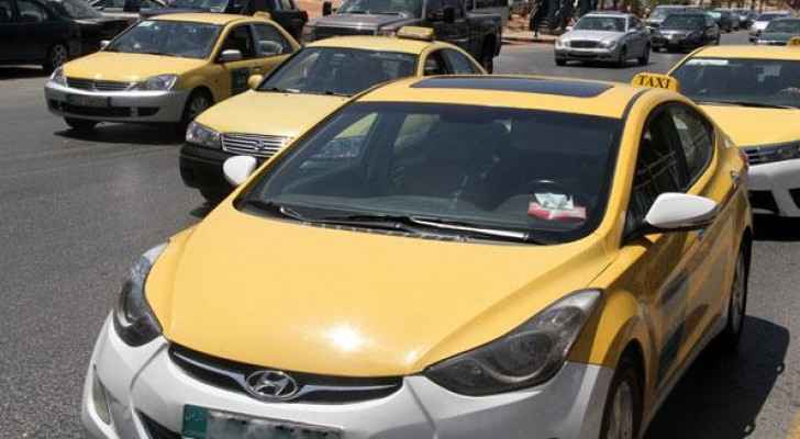 Amman's yellow taxi's are struggling with mobile app competition. 