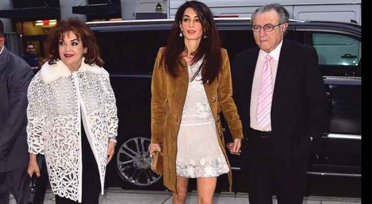 Parents of Amal Clooney are proud grandparents, Baria and Ramzi Alamuddin