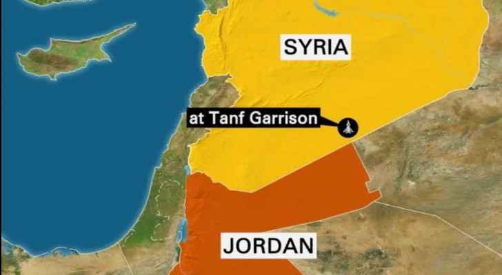 Jordanian border guards reportedly fought against nine cars. 
