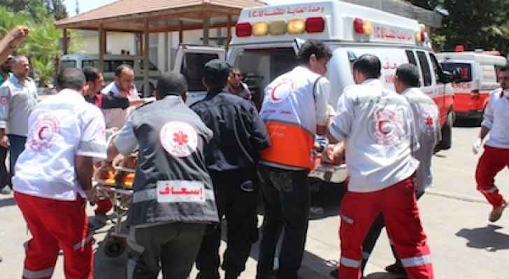 Palestine Red Crescent Society. (Photo courtesy of PRCS) 