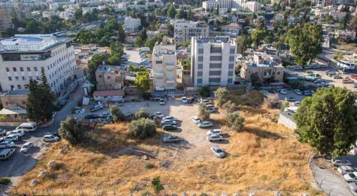 The site of planned Jewish housing in the East Jerusalem neighborhood of Sheikh Jarrah, July 2017. (Twitter) 