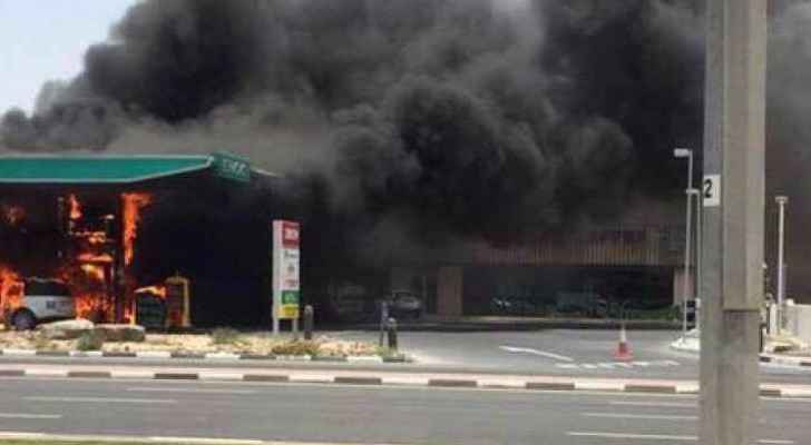 A fire broke out in an Aqaba petrol station. (File photo) 