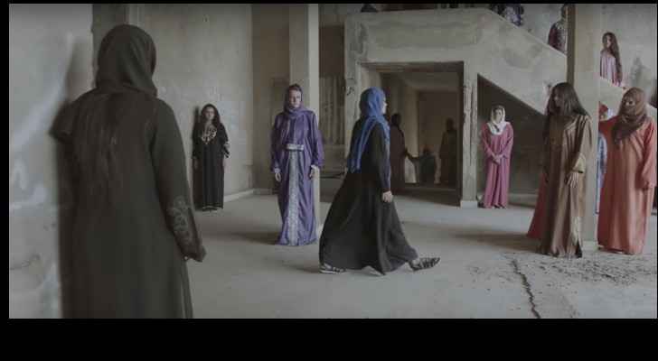 Shot from the music video for Roman, Mashrou' Leila's newest single
