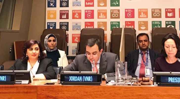 Minister of Planning and International Cooperation Imad Fakhoury has presented Jordan’s National Voluntary Review Report on the Sustainable Developmen