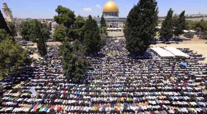 Israel finally reduces its security measures at Al Aqsa which Palestinians have been protesting for nearly two weeks