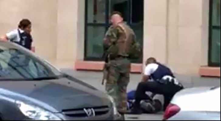 The Somali man was shot dead after stabbing a soldier in Brussels (Getty Images)