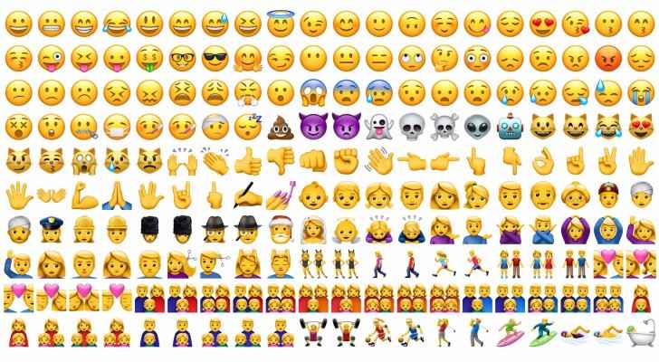 Nearly 70 emojis are being chosen for a 2018 release