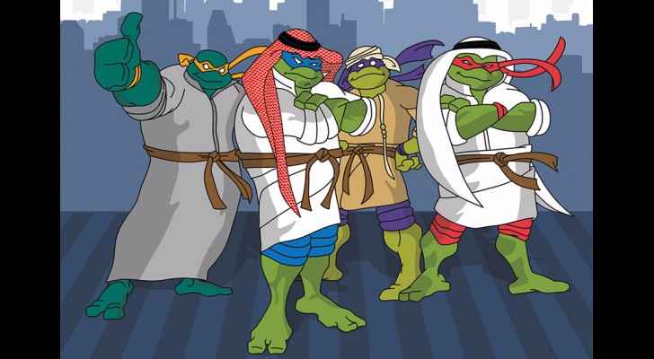 The Arab version of The Teenage Mutant Ninja Turtles. 