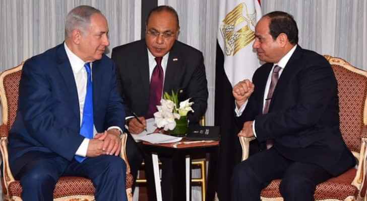 Sisi and Bibi's first public meeting indicates a shift between Egyptian-Israeli relations. (Photo Credit: Reuters)
