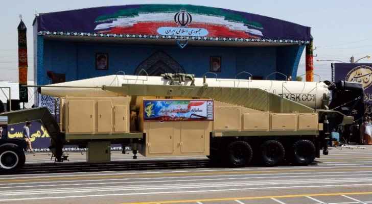 Iran unveiled a new ballistic missile during a military parade in Tehran. (Photo Courtesy: AFP)