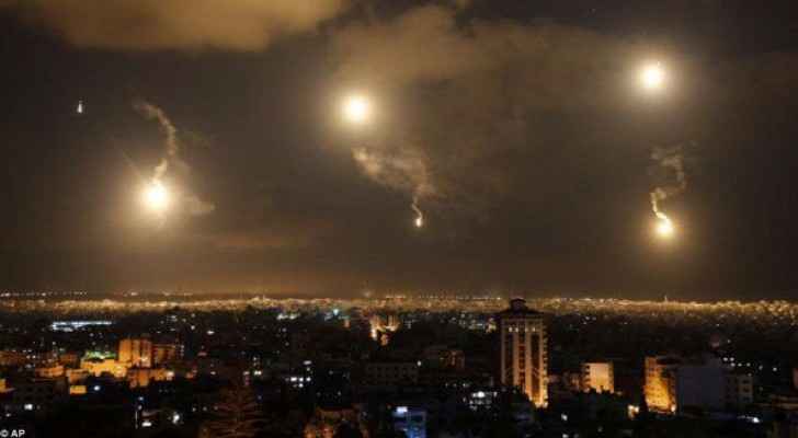 Israel fired two shells at Maghazi camp, Gaza. (Twitter)