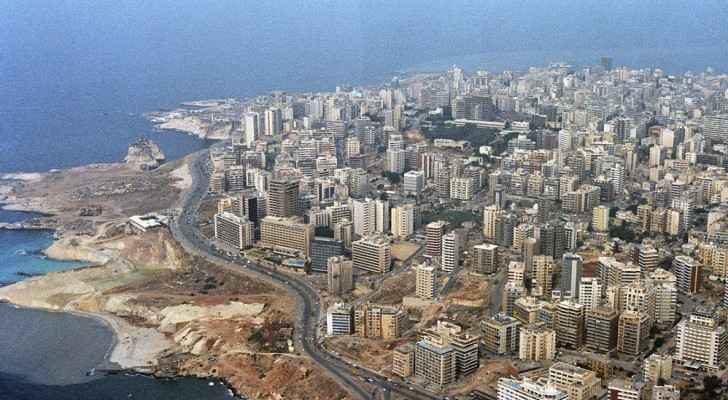West Beirut and the Mediterranean shoreline. (Wikimedia Commons) 