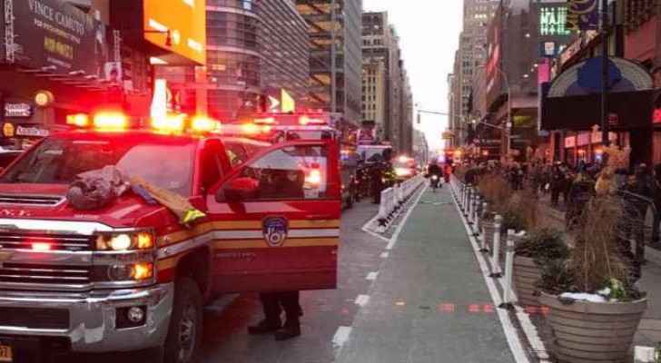 Several injuries and one in custody in New York. (Roya Arabic)