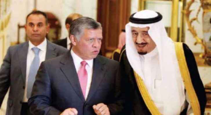 King Abdulla met with Saudi's King. (Roya)
