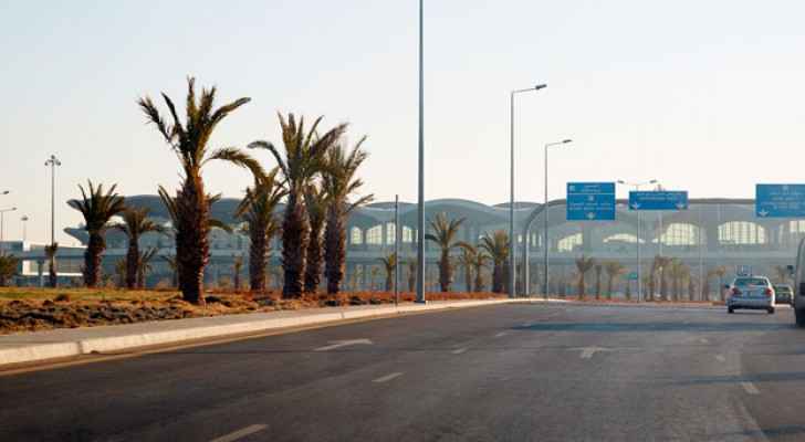 Queen Alia International Airport in Amman.