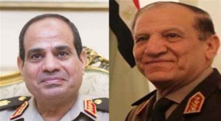 Sisi on the right, Anan on the left. (Tasnimnews)