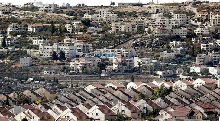 Israeli settlements in the Occupied West Bank. (Sputnik)