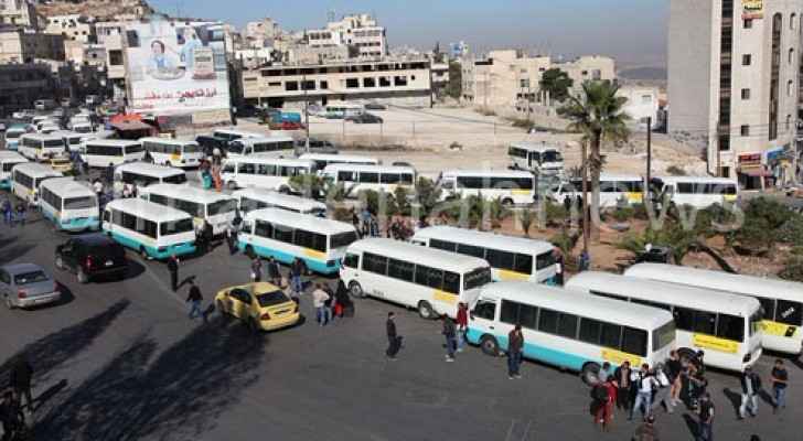 Transportation companies provide services between Amman and Irbid.