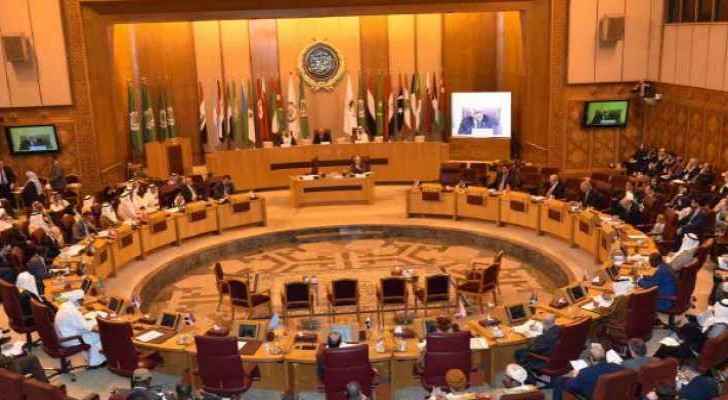 The Arab parliaments’ speakers meeting on Saturday in Cairo. (Roya Arabic)