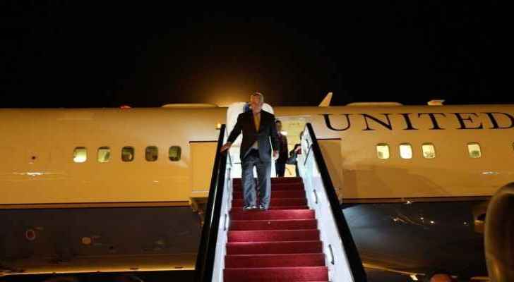 Rex Tillerson arrived to Jordan as part of his five-country regional tour. (USEmbassyJordan)