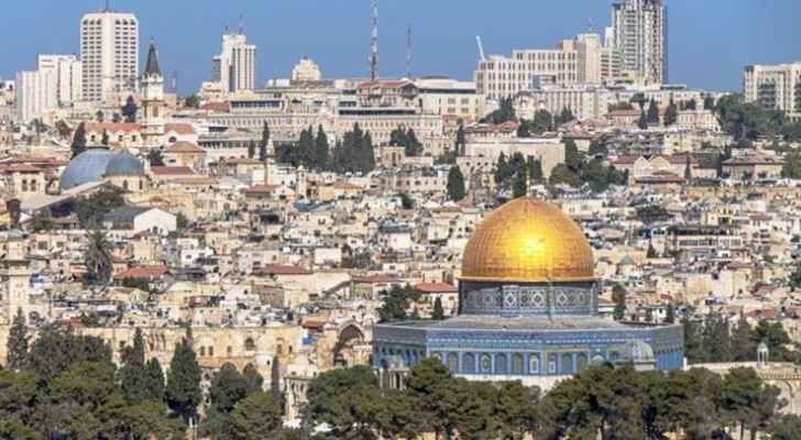 The holy city of Jerusalem 