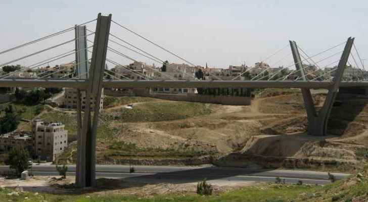 Abdoun Bridge in Amman.