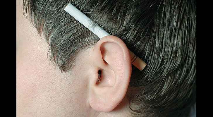 Smoking has been tied to a higher risk of hearing loss. (Audicus)