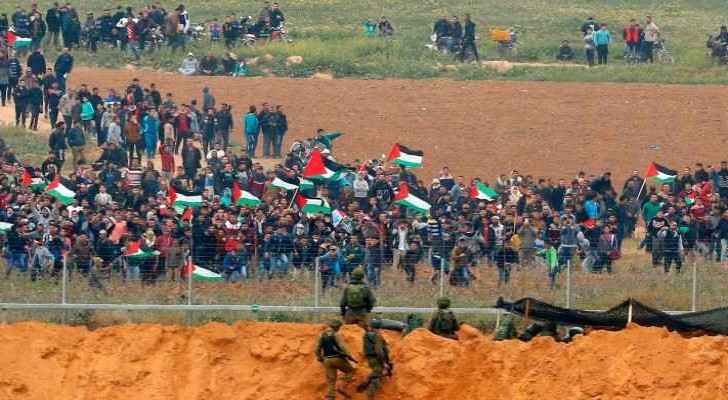 Palestinians went on a six-week march to call their demand to return to Palestine.