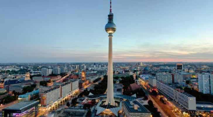 Panoramic view of the German capital Berlin