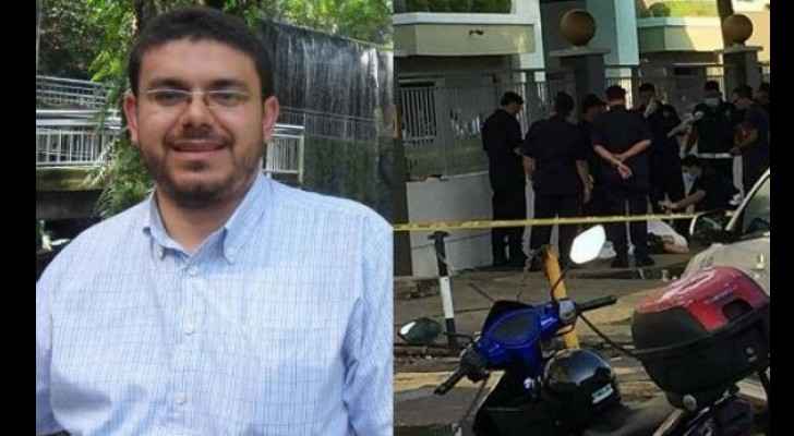The Palestinian scholar Fadi Batsh was killed on Saturday. (AlWatanVoice)