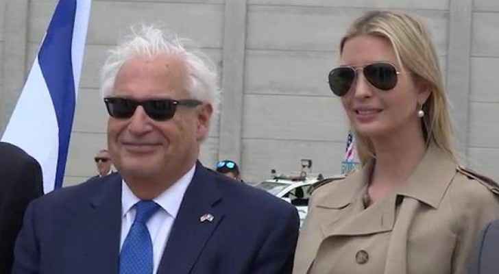 Ivanka Trump and David Friedman at Ben Gurion airport