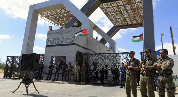 Photo of the Rafah border 