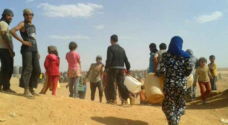At least 270,000 Syrians have been displaced during the last few days. (The National)