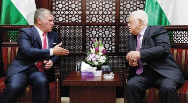 Abbas reaches Amman for talks with King Abdullah