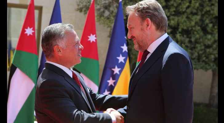 King receives Bosnia and Herzegovina Presidency Chairman