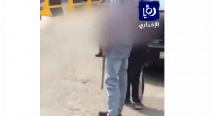 Man attacks another using a 'sword' in Amman