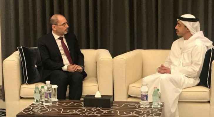 UNRWA discussed by Safadi, UAE counterpart