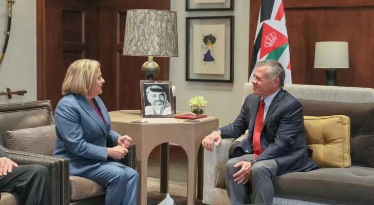 King receives US Chairwoman of Foreign Affairs Subcommittee