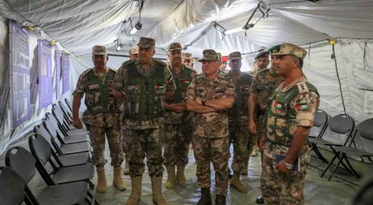King attends, participates in JAF tactical exercise