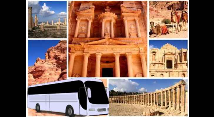 Tourists complaining of deteriorating tour buses in Jordan