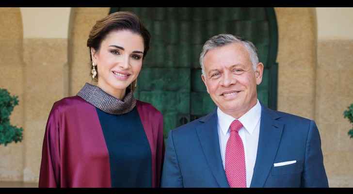 His Majesty King Abdullah II and Her Majesty Queen Rania Al Abdullah