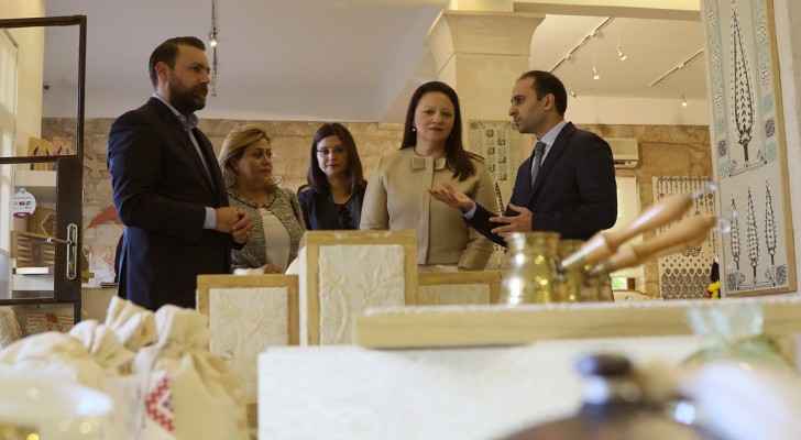 Macedonia First Lady visits CMJ, JRF in Amman
