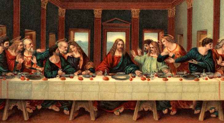 A painting of The Last Supper. (ThoughtCo)
