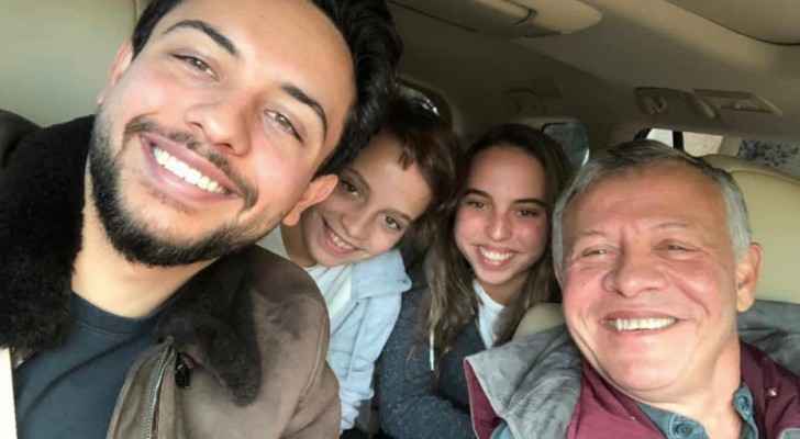 Royal family visit Jabal Amman